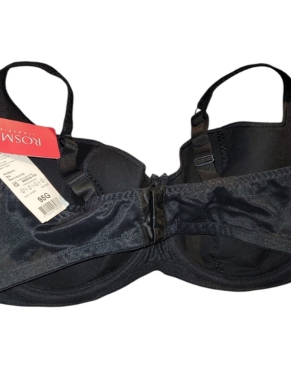 NWT Roseme Black Underwire Bra 42G - Picture 3 of 5